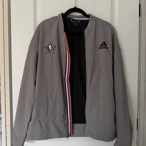 Adidas NBA Gray Track Jacket